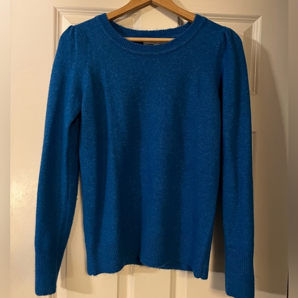 LOFT Sweaters Loft Crewneck Sweater Royal Blue Size Small Poshmark